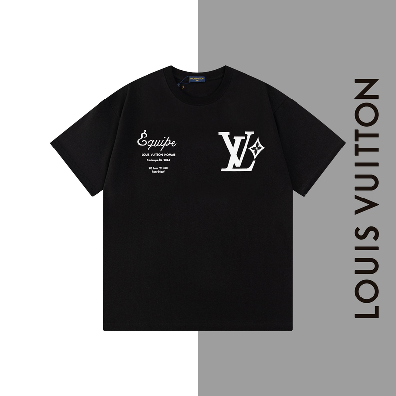 Camisa Equipe Louis Vuitton - Preto