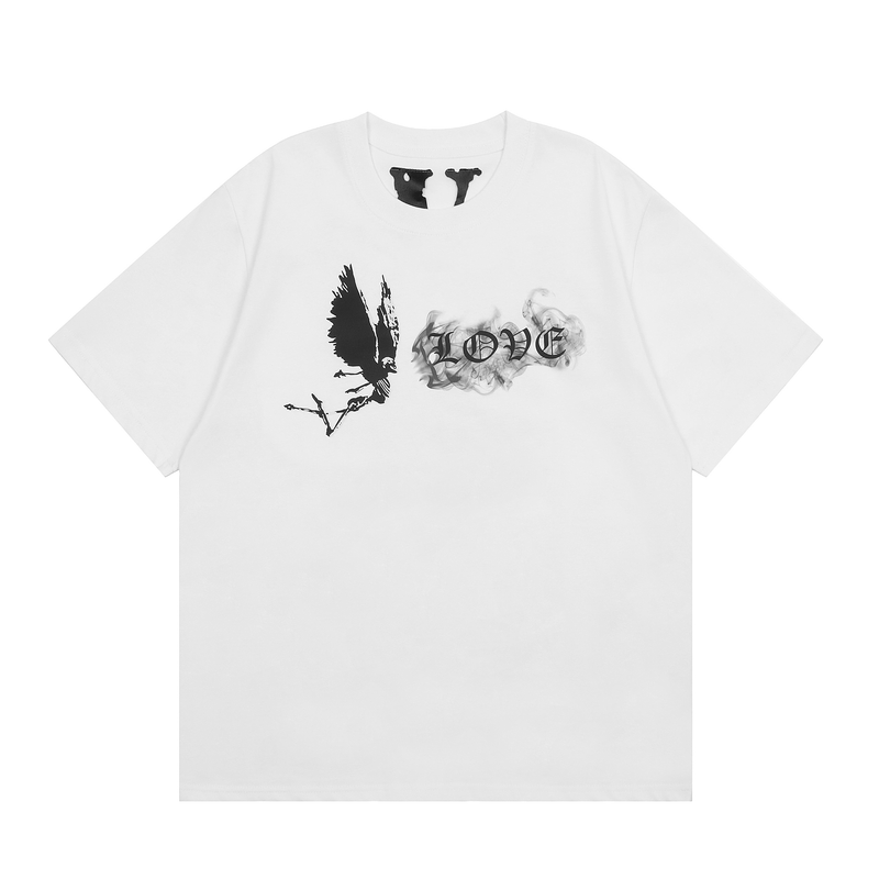 Camiseta Vlone " Smoke " - Branco