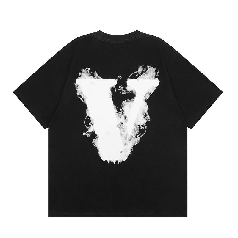 Camiseta Vlone " Smoke " - Preto