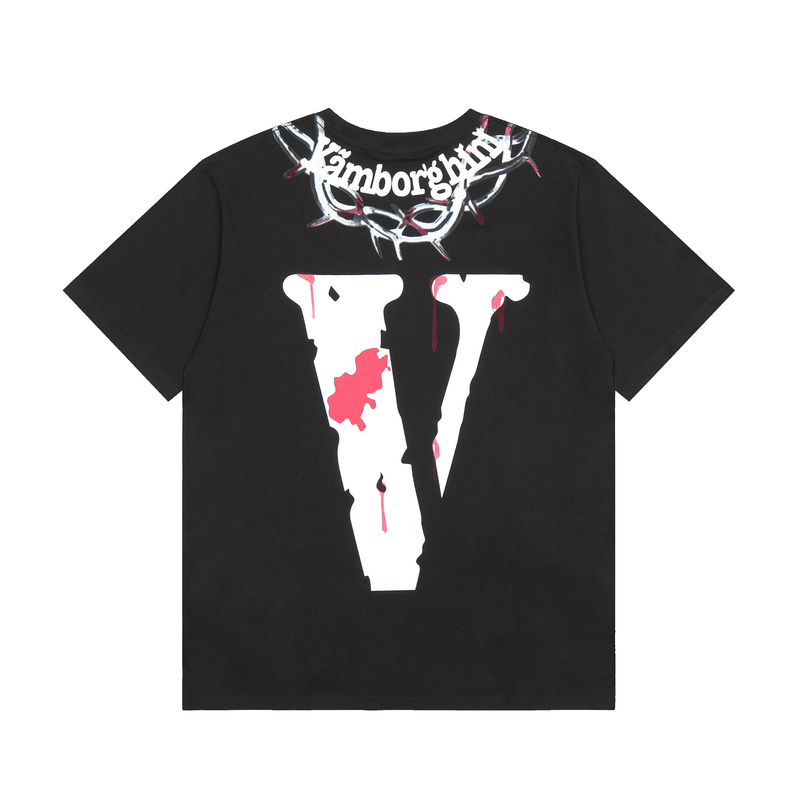 Camisa Vlone Yams Day Jesus Piece - Preto