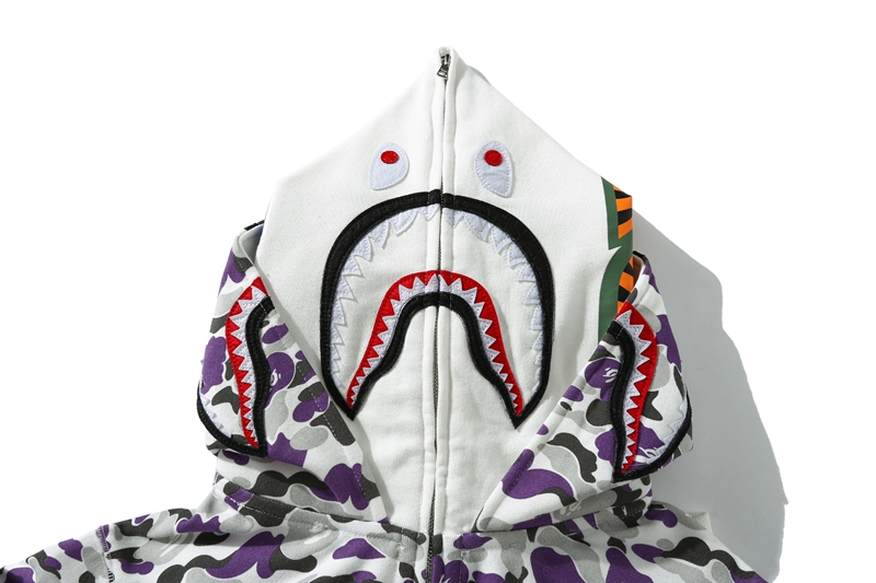 Moletom NEW YORK SOHO 19TH ANNIVERSARY SHARK FULL ZIP DOUBLE HOOD