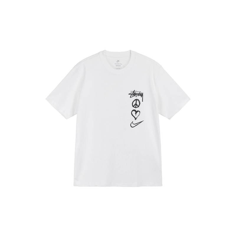 Camiseta Stussy x Nike Paece Love Swoosh