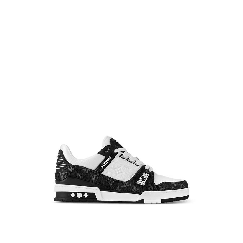 Louis Vitton LV Trainer White Black