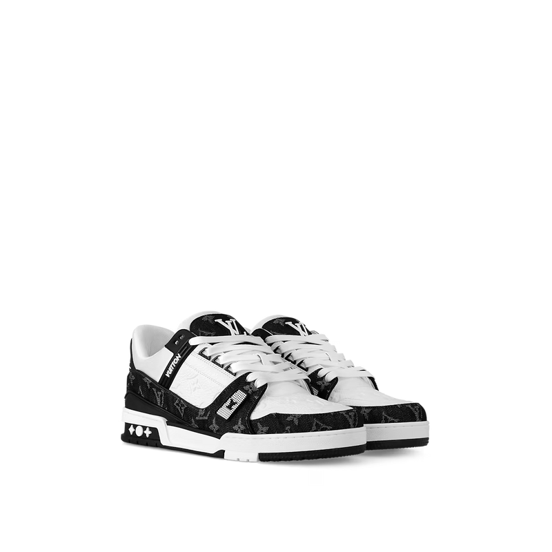 Louis Vitton LV Trainer White Black