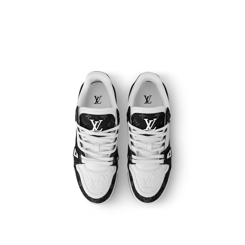 Louis Vitton LV Trainer White Black