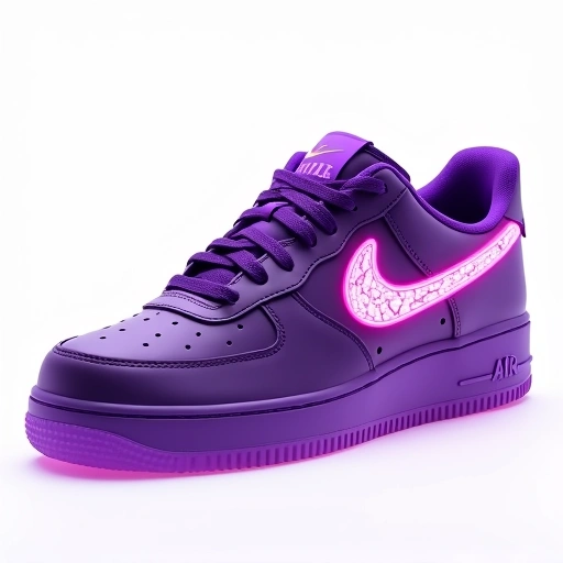 Nike Air Force 1 Low Purple Skeleton